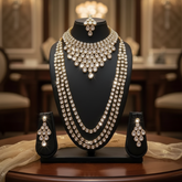 Opulent Diamond Bridal Statement Set