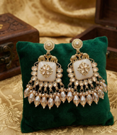 GIVA Alabaster Heritage Chandelier Earrings